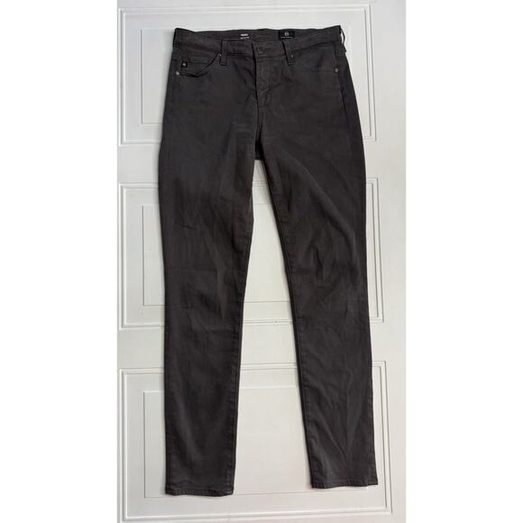 AG Adriano Goldschmied Prima Women's Size 28R Gray Denim Cigarette Leg Jeans - Picture 1 of 8